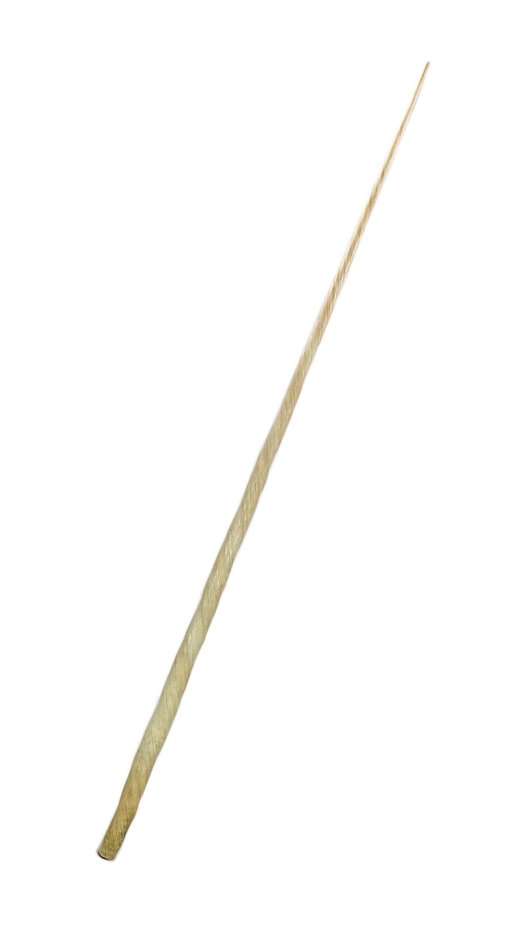 A large unworked Narwhal tusk, c.1970, 257 cm long (8ft 5.5in.)